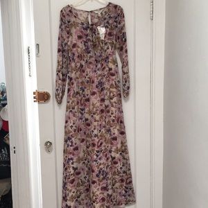 LC Runway Floral Maxi dress